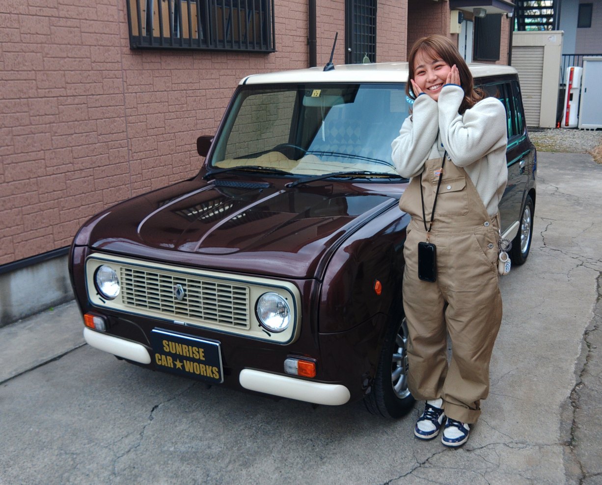 アルトラパン ルノー4キャトル仕様 納車♪ - サンライズ・カー 